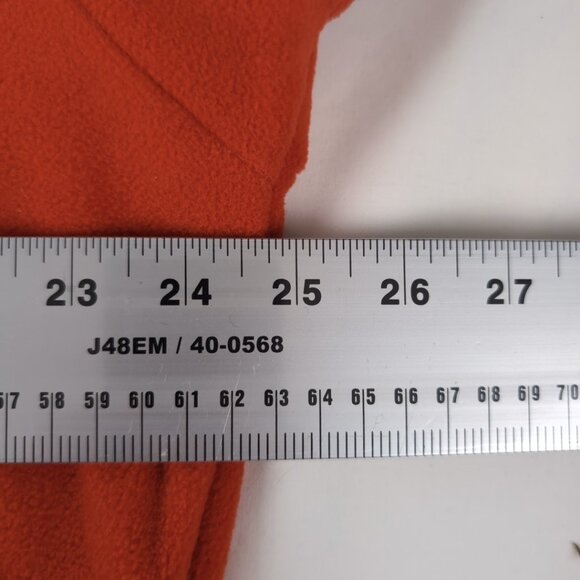 Official NFL x Reebok Atlanta Falconers 1/4 Zip Fleece Sweater Red, Large - Picture 6 of 7